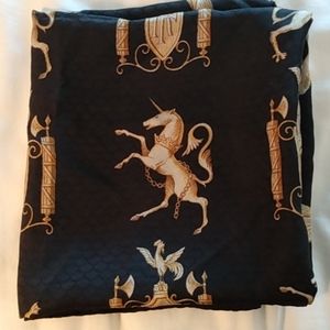 Hermes silk scarf